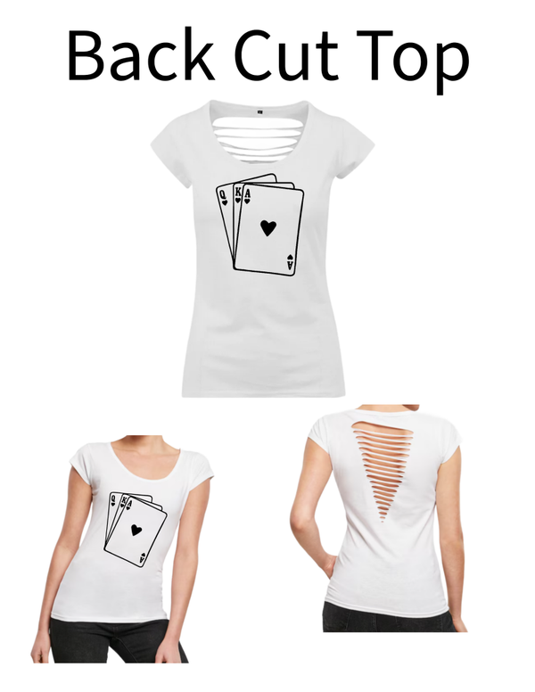 Back Cut Top Karte 6