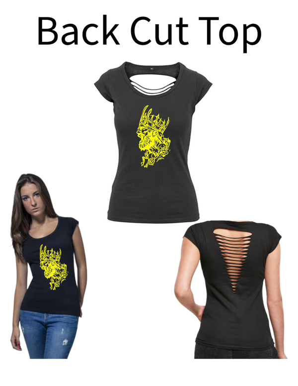 Back Cut Top Mann mit Krone 1