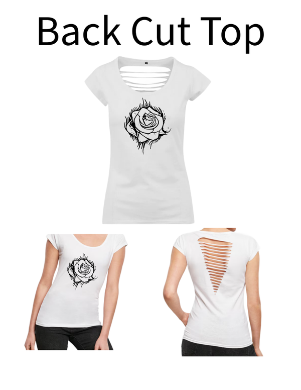 Back Cut Top Rose 1