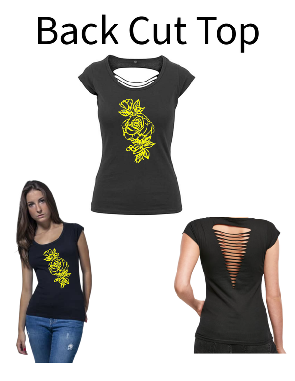 Back Cut Top Rose 4