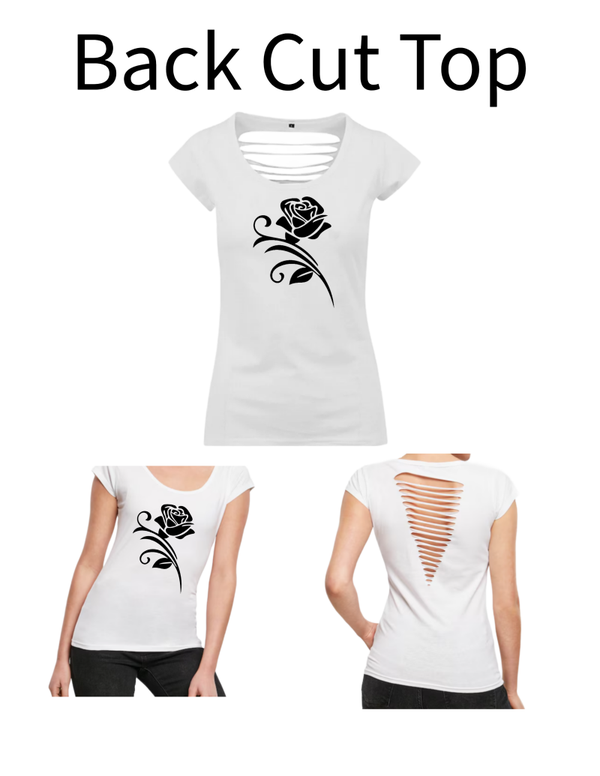 Back Cut Top Rose 5