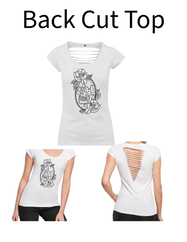 Back Cut Top Totenkopf 24
