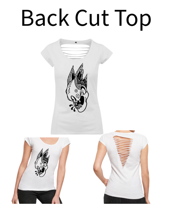Back Cut Top Totenkopf 32