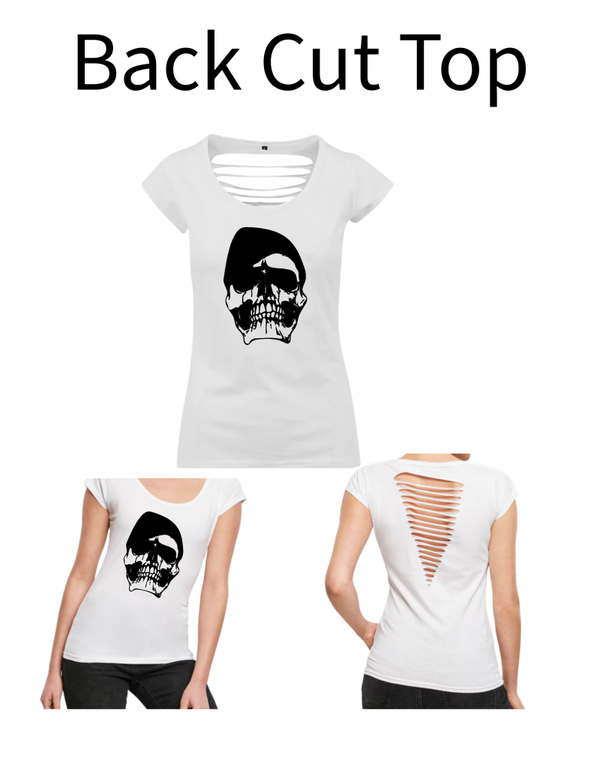 Back Cut Top Totenkopf 33