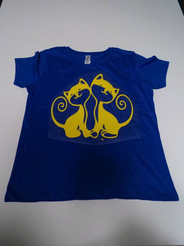 Herren Katze 1 T-Shirt Farbe