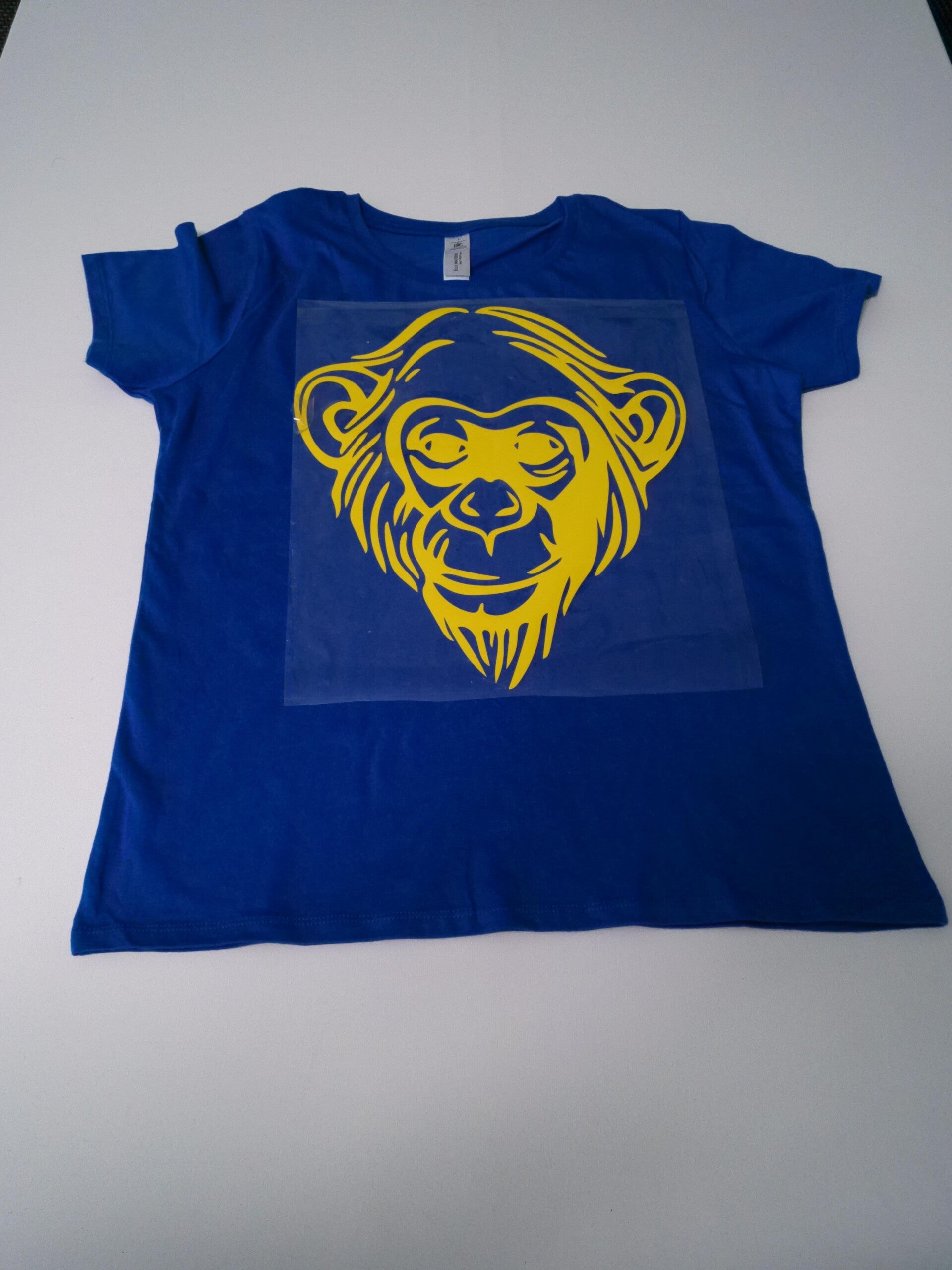 Frauen Affe 2 T-Shirt Farbe