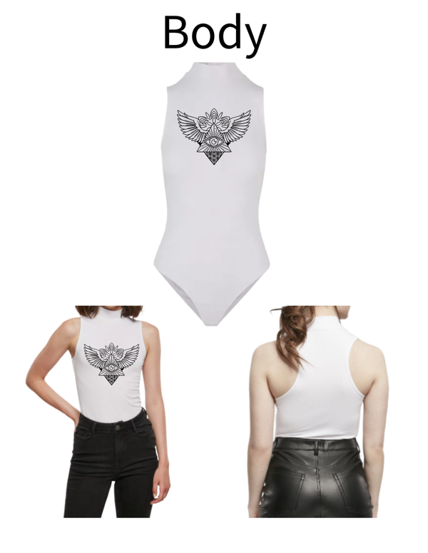 Turtleneck Body Engelsflügel Pyramide 1