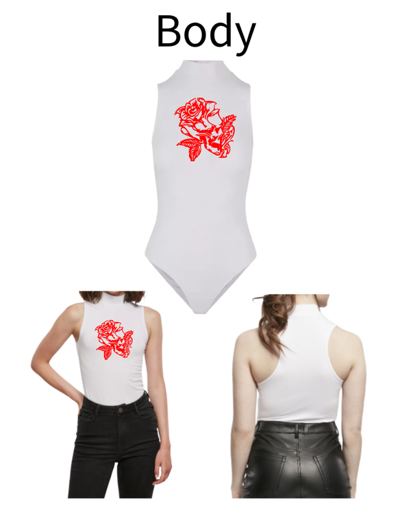 Turtleneck Body Rose 13