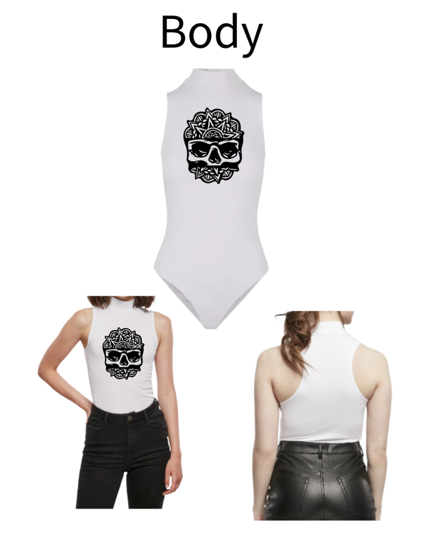 Turtleneck Body Totenkopf 3