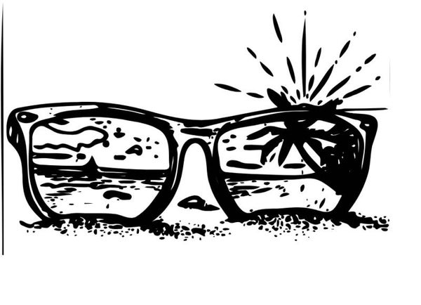 Turtleneck Short Top Brille 3