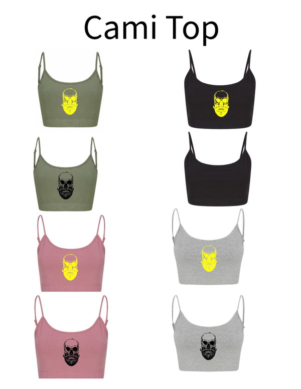 Cami Top Kopf mit Barth