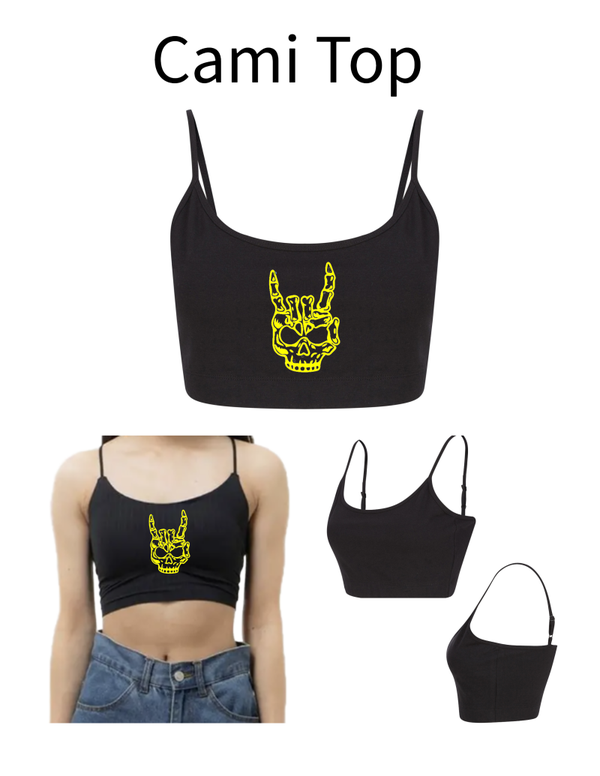 Cami Top Totenkopf 10