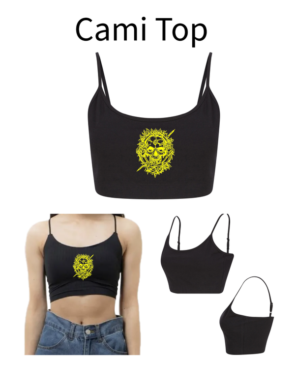 Cami Top Totenkopf 17