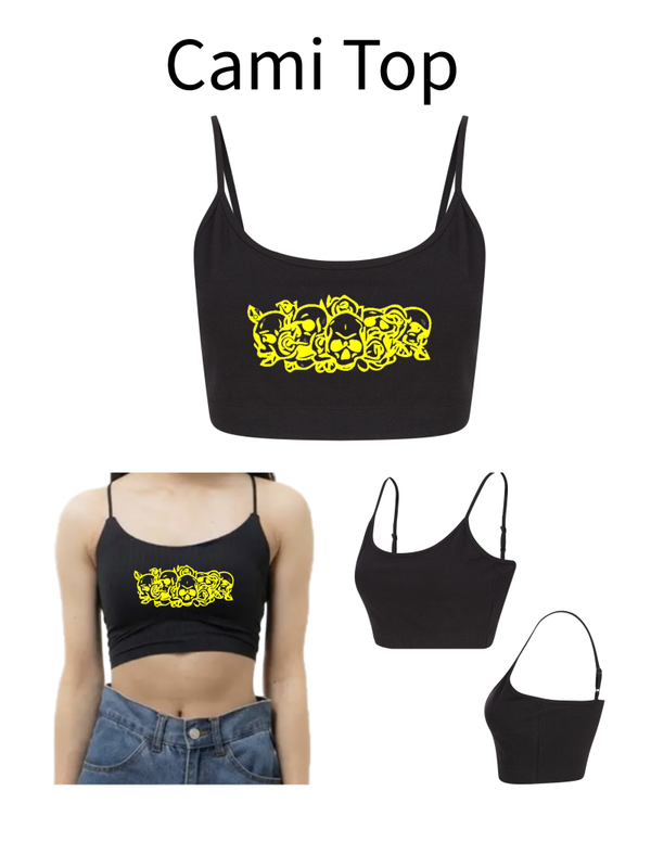 Cami Top Totenkopf 20