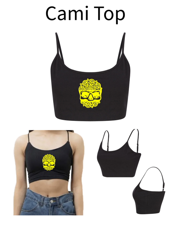 Cami Top Totenkopf 3