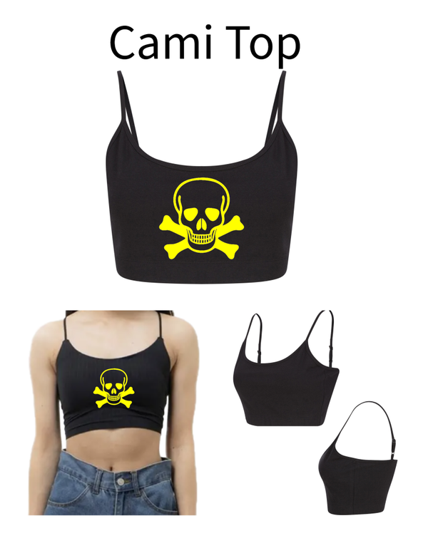 Cami Top Totenkopf 300