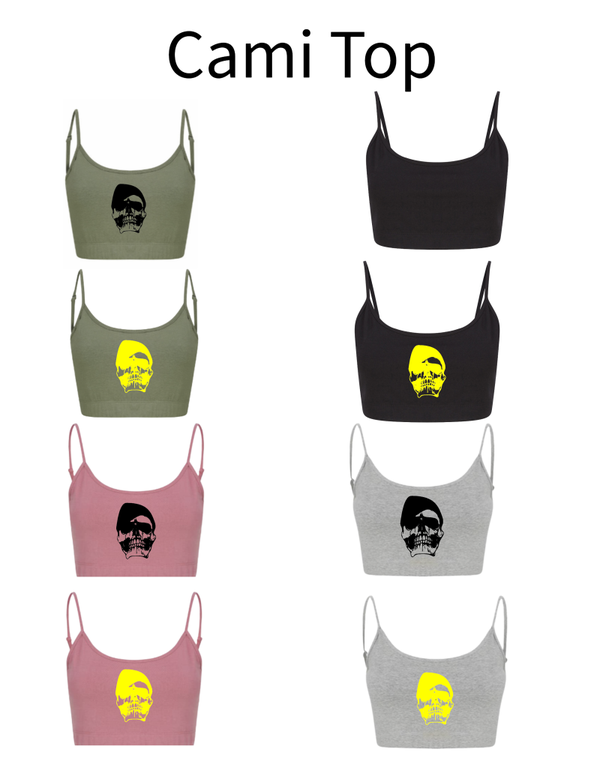 Cami Top Totenkopf 33