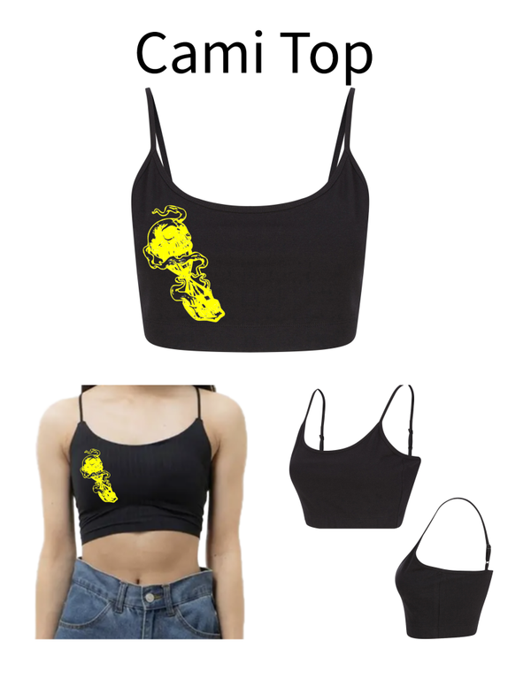 Cami Top Totenkopf 37