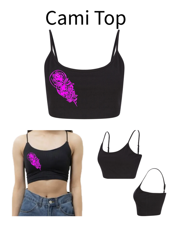 Cami Top Totenkopf 42