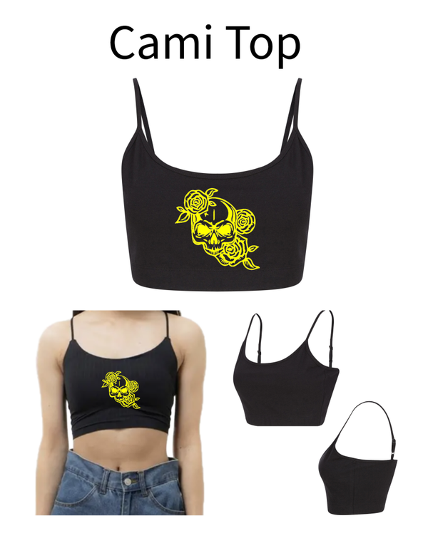 Cami Top Totenkopf 9