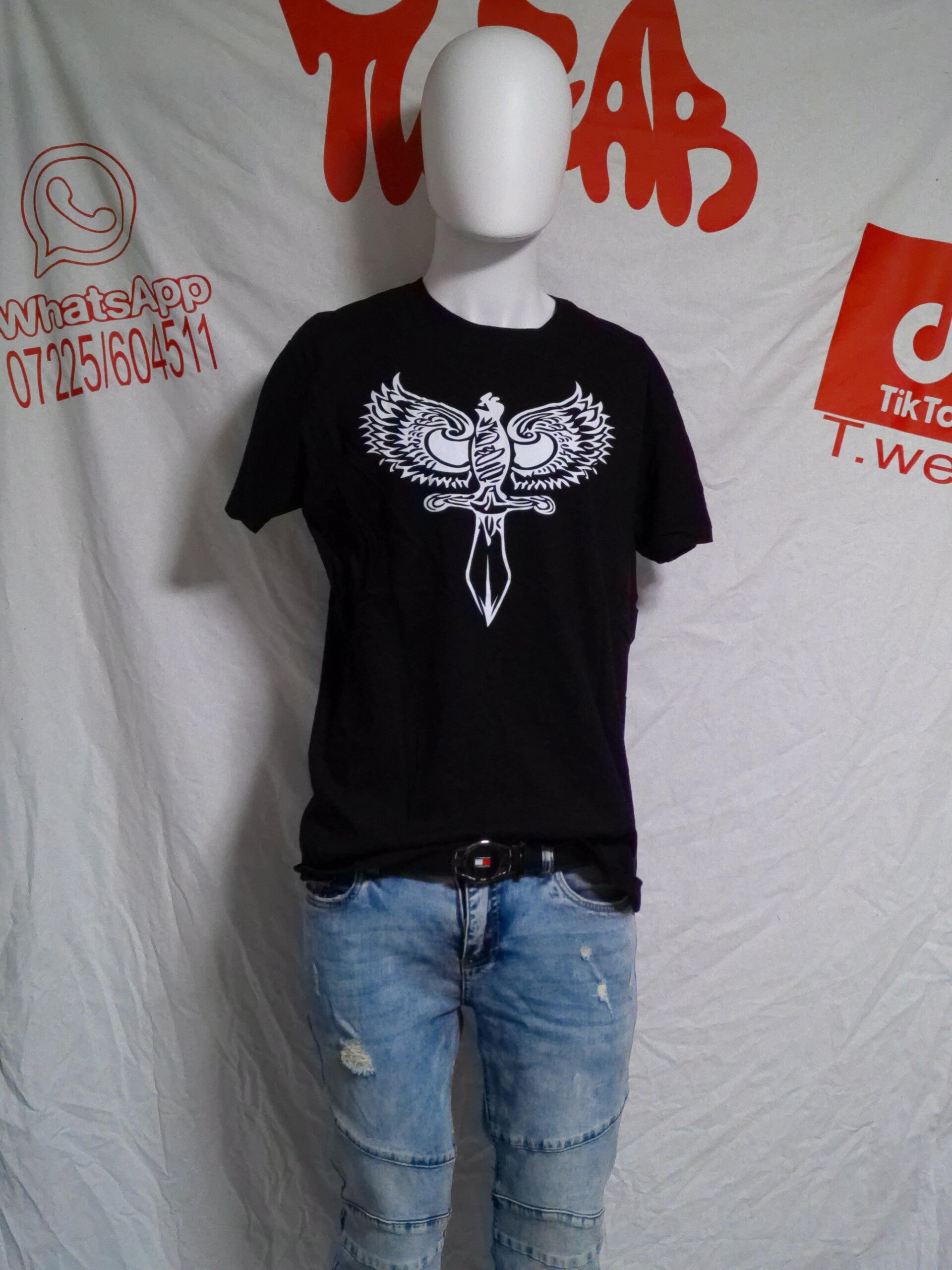 Herren T-Shirt Dolch 1