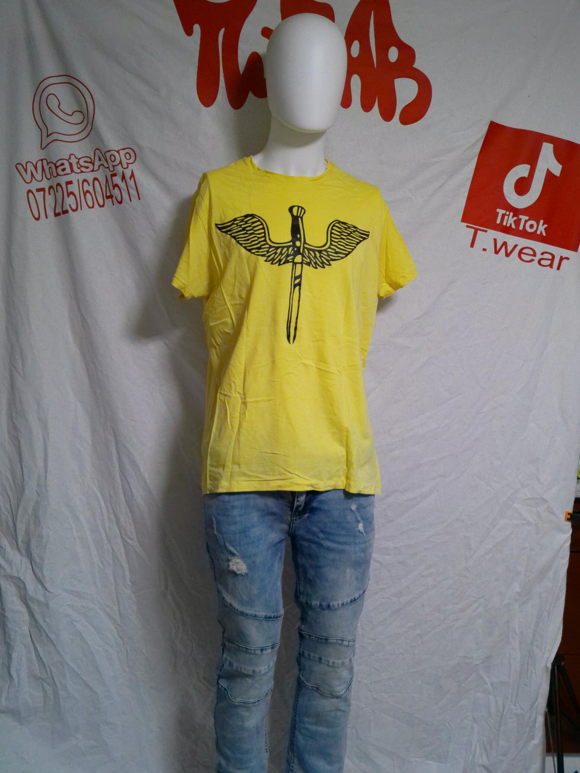 Herren T-Shirt Dolch 2