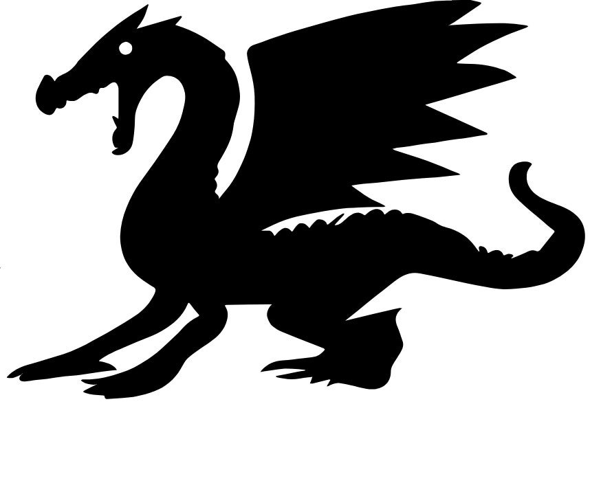 Frauen T-Shirt Drachen 1