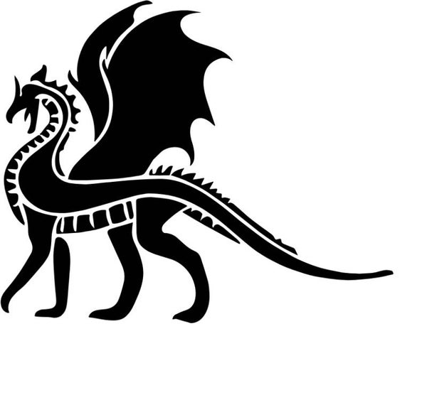 Herren T-Shirt Drachen 3