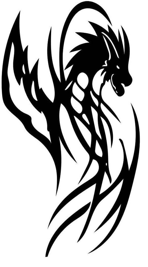 Frauen T-Shirt Drachen 6