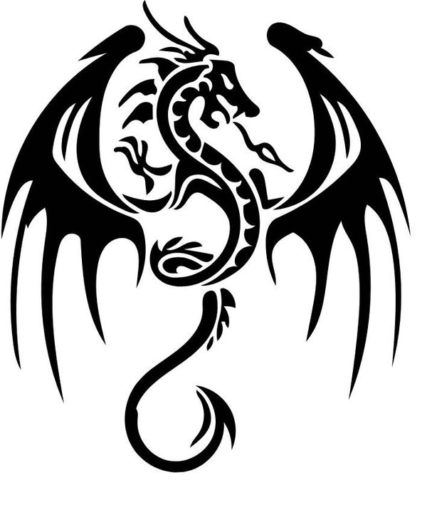 Turtleneck Short Top Drachen 7