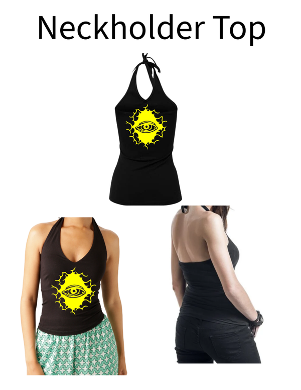 Neckholder Top Ein Auge 2