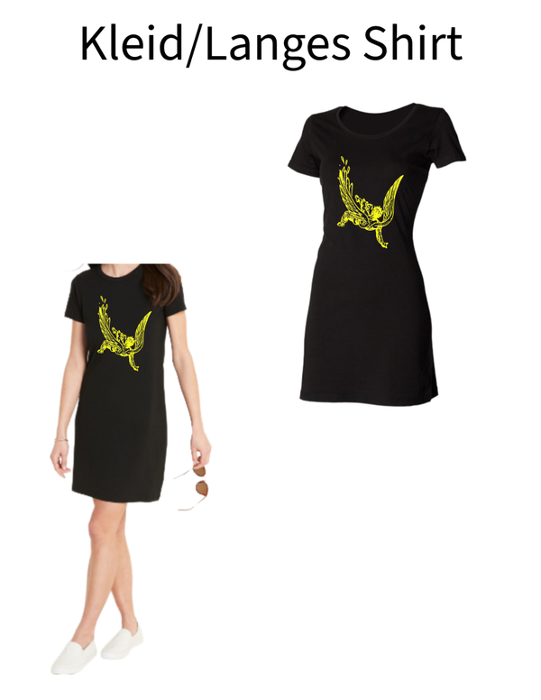 Langes Shirt/ Kleid Engel 1