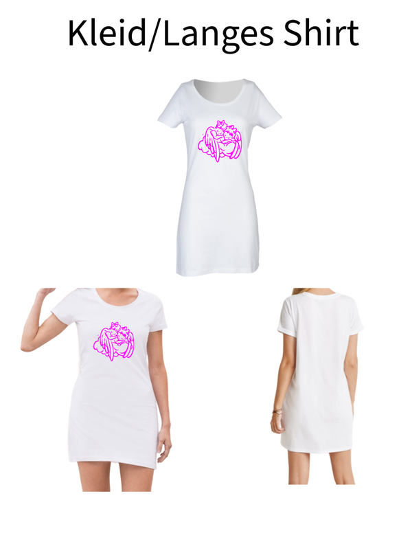 Langes Shirt/ Kleid Engel 2