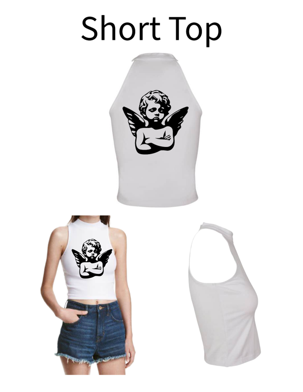 Turtleneck Short Top Engel 3