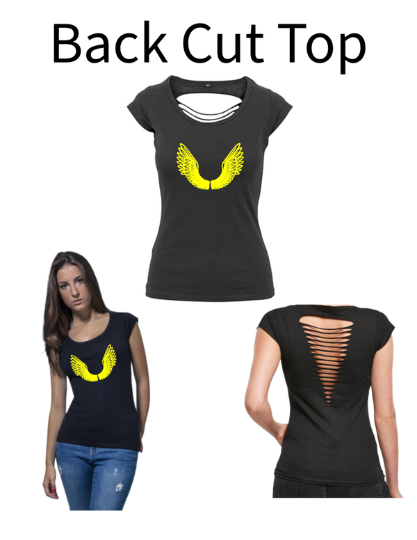 Back Cut Top Engelsflügel 2
