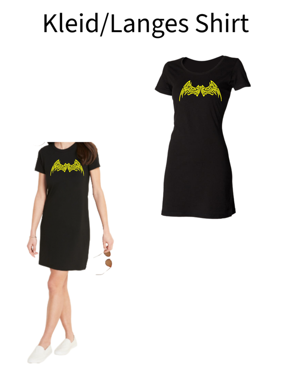 Langes Shirt/ Kleid Engelsflügel 3