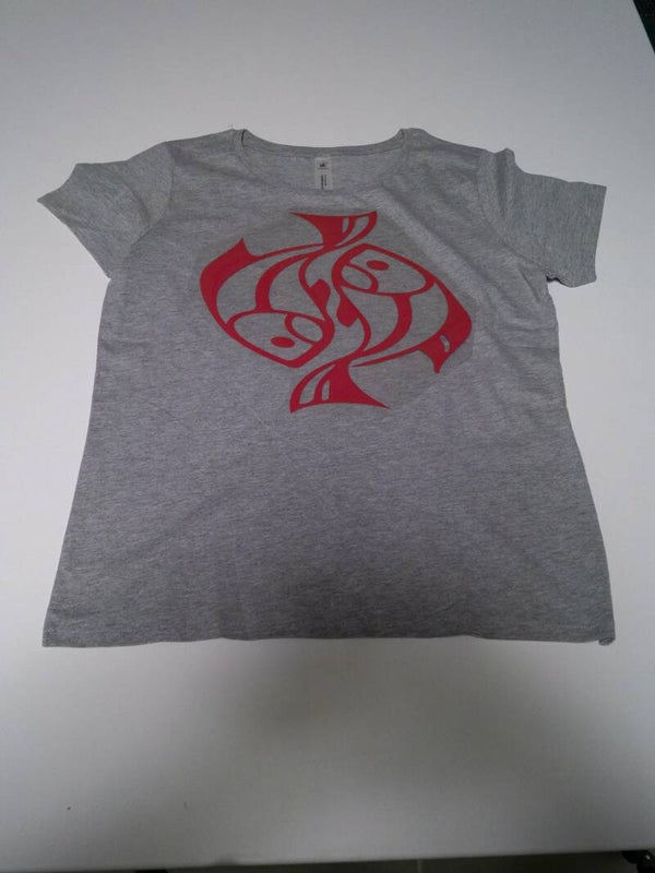 Frauen Fisch 1 T-Shirt Farbe