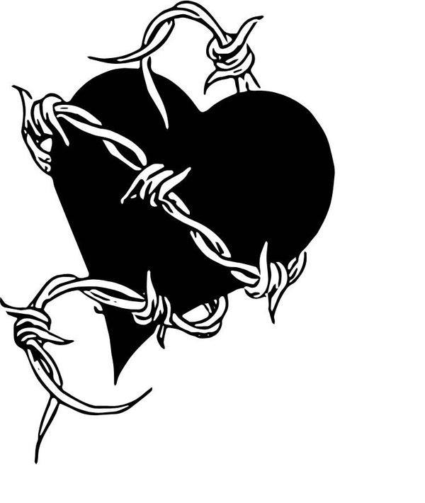 Neckholder Top Herz mit Draht 1