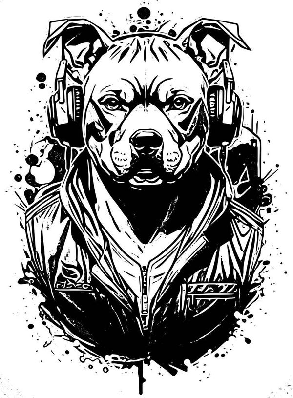 Frauen T-Shirt Hund 3