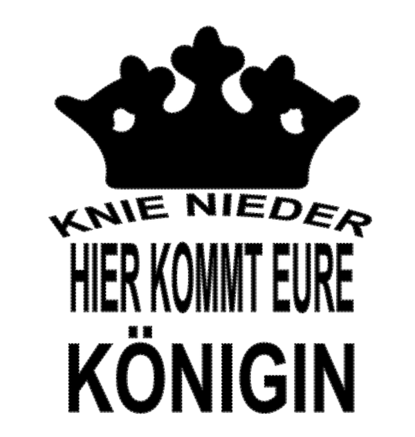 Frauen T-Shirt Königin 11