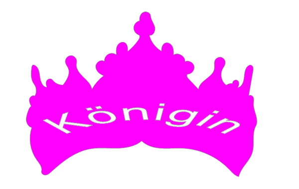 Frauen T-Shirt Königin 3