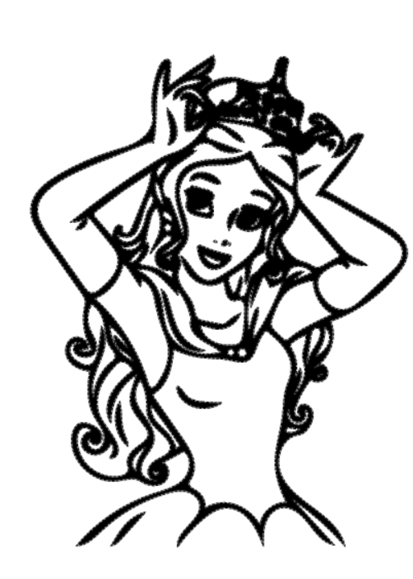 Back Cut Top Königin Bild 3