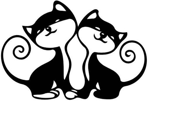 Frauen T-Shirt Katze 1