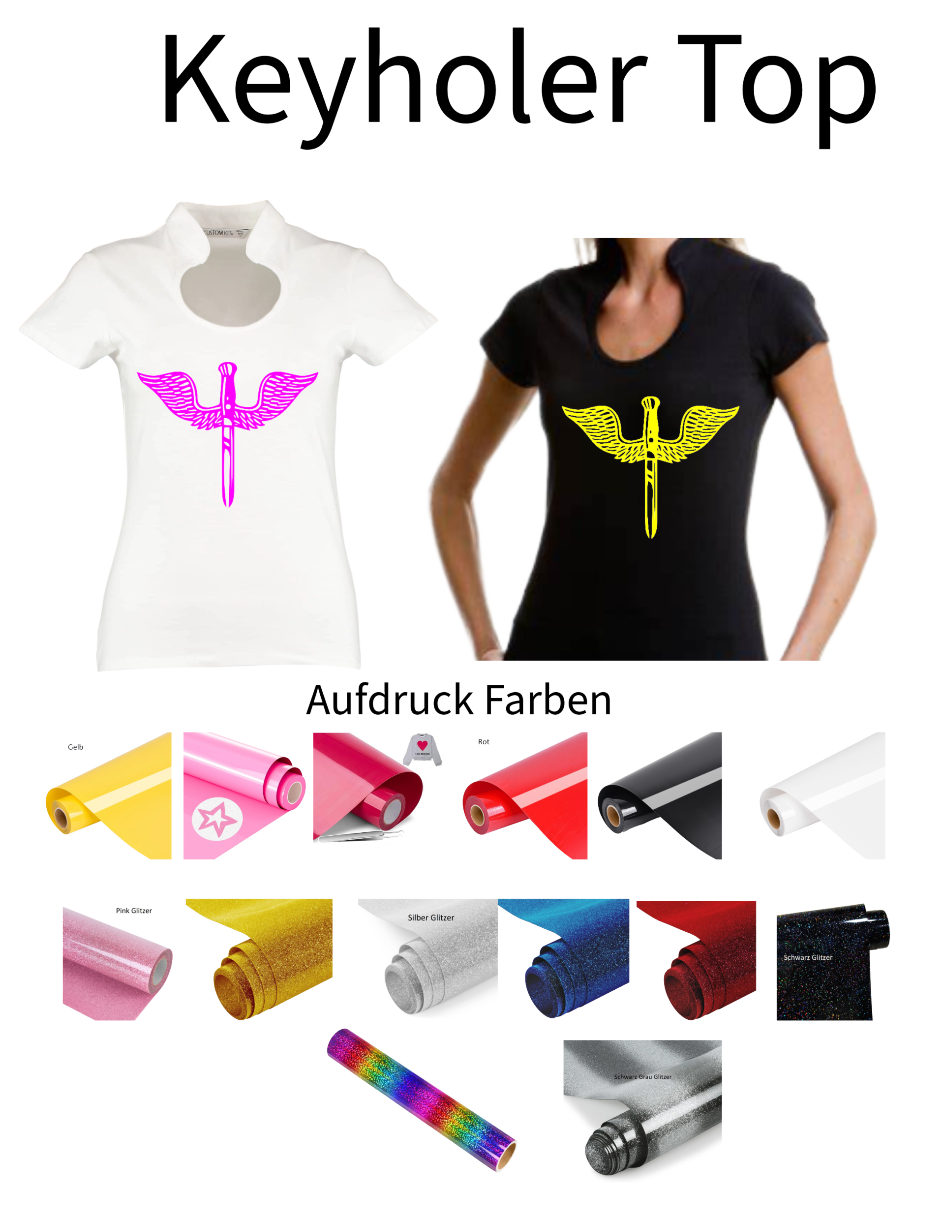 Corporate Top Keyhole Dolch 2