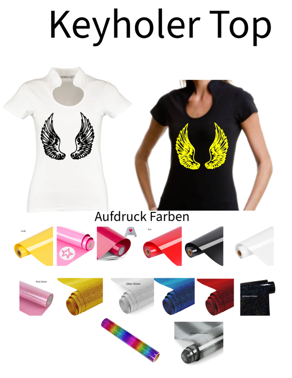 Corporate Top Keyhole Engelsflügel 1