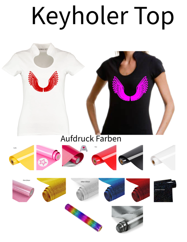 Corporate Top Keyhole Engelsflügel 2
