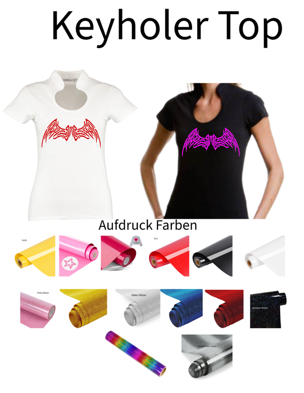 Corporate Top Keyhole Engelsflügel 3