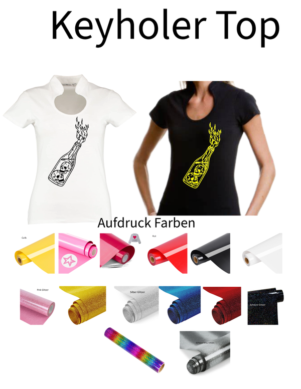 Corporate Top Keyhole Flasche 1