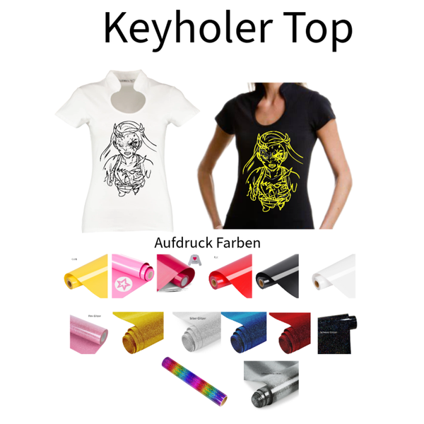 Corporate Top Keyhole Frau 6