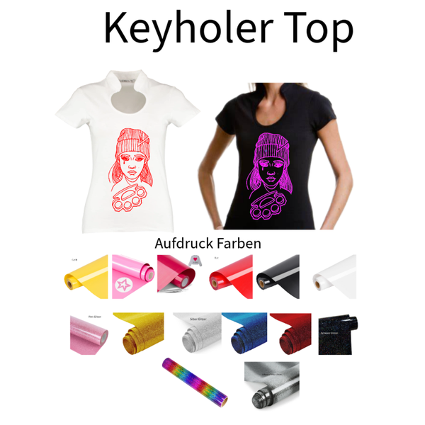 Corporate Top Keyhole Frau 8